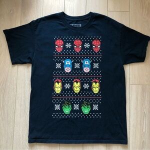 Marvel Avengers Christmas T Shirt